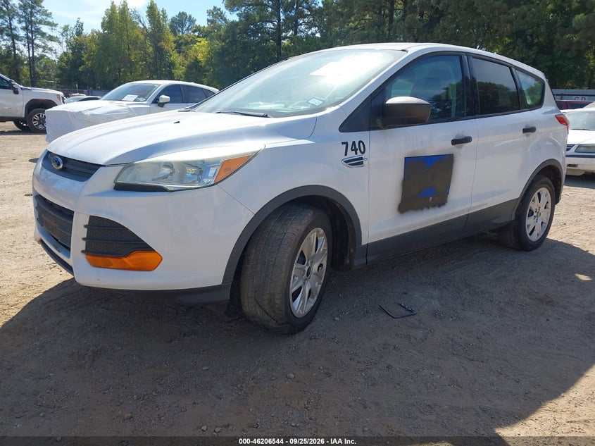 2015 Ford Escape, Удар спереду, IAAI, VIN 1FMCU0F72FUB50887 — фото 2
