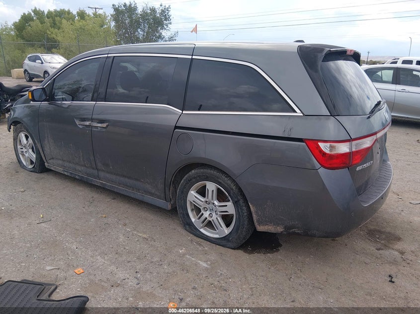 Vin: 5fnrl5h96cb130143, lot: 46706460, honda odyssey touring/touring elite 20123