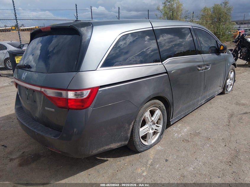 Vin: 5fnrl5h96cb130143, lot: 46706460, honda odyssey touring/touring elite 20124