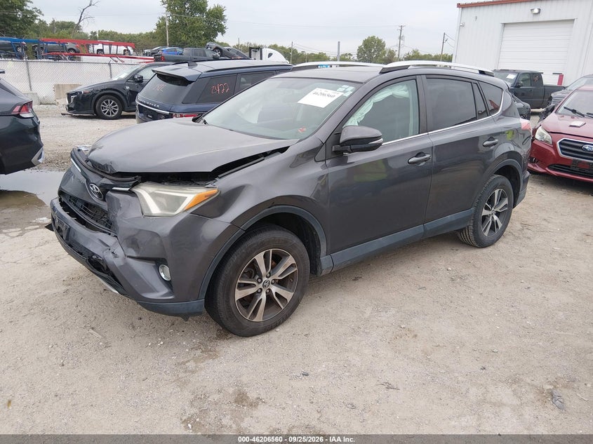 Vin: 2t3rfrev9gw431649, lot: 46706472, toyota rav4 xle 20162
