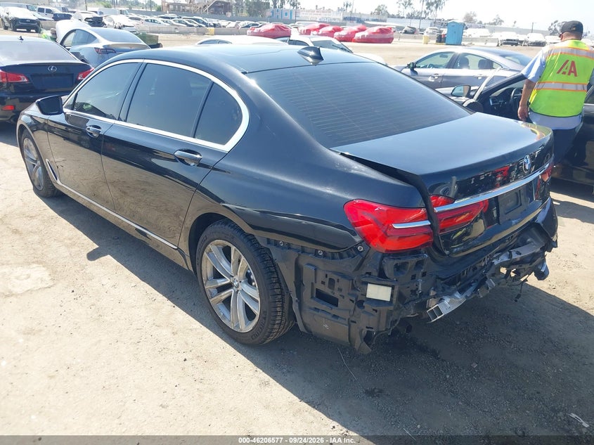 Vin: wba7f2c50gg420906, lot: 46706489, bmw 7 series 750i xdrive 20163