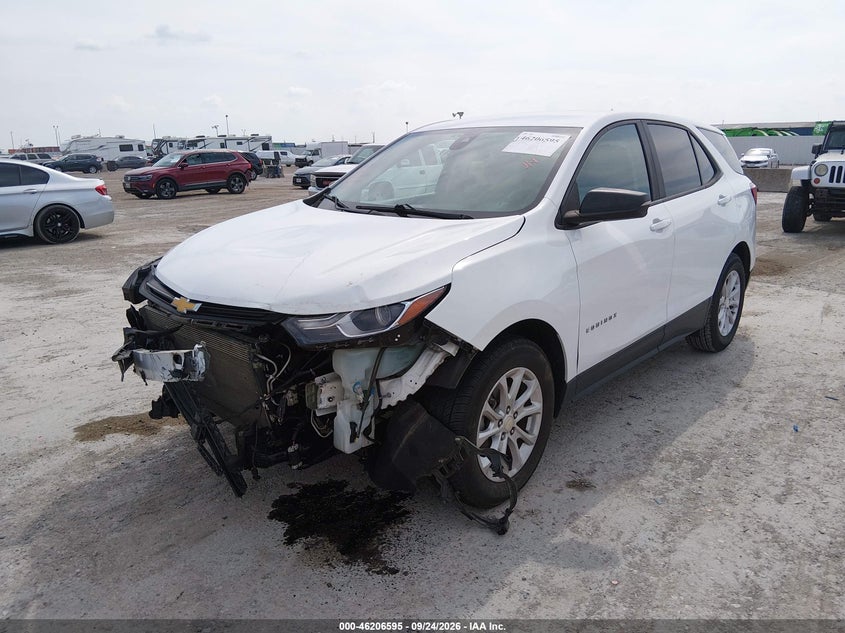 Vin: 3gnaxhev3ms151584, lot: 46706507, chevrolet equinox fwd ls 20212