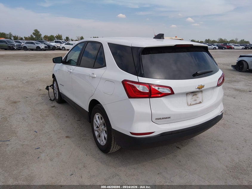 Vin: 3gnaxhev3ms151584, lot: 46706507, chevrolet equinox fwd ls 20213