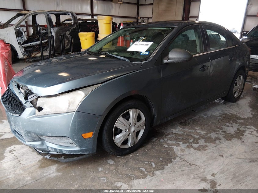 Vin: 1g1pc5sh3c7339619, lot: 46706520, chevrolet cruze ls 20122