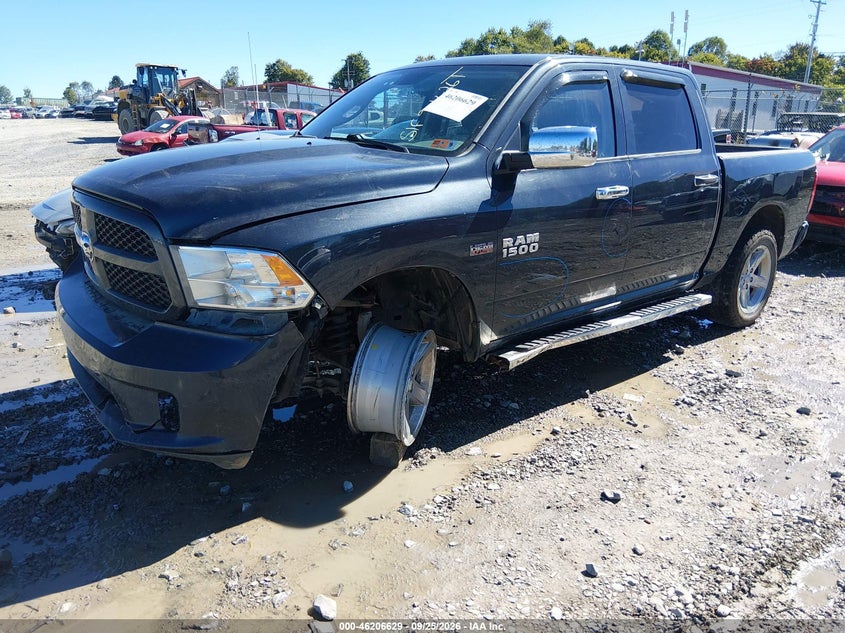Vin: 1c6rr7kt4fs745335, lot: 46706541, ram 1500 express 20152
