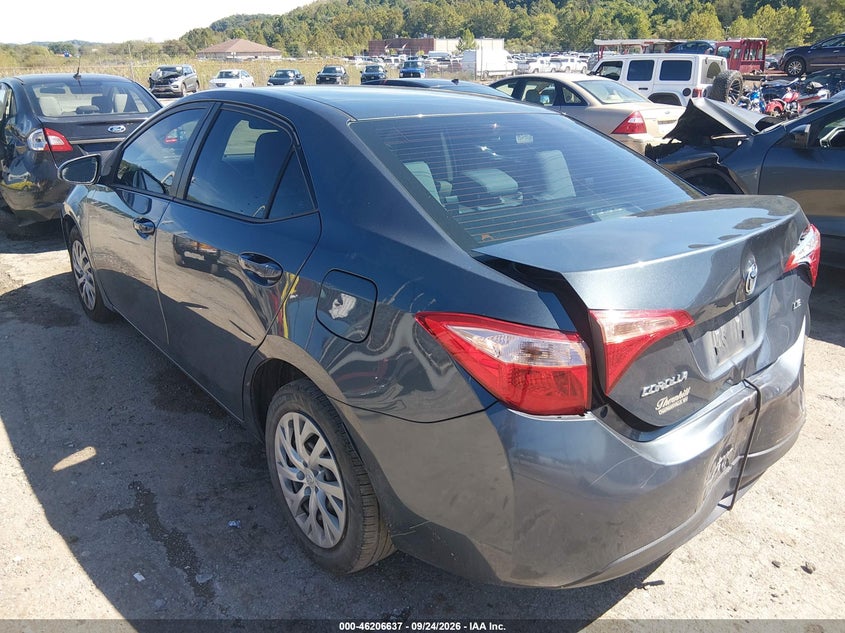 Vin: 2t1burhe6hc850153, lot: 46706549, toyota corolla le 20173