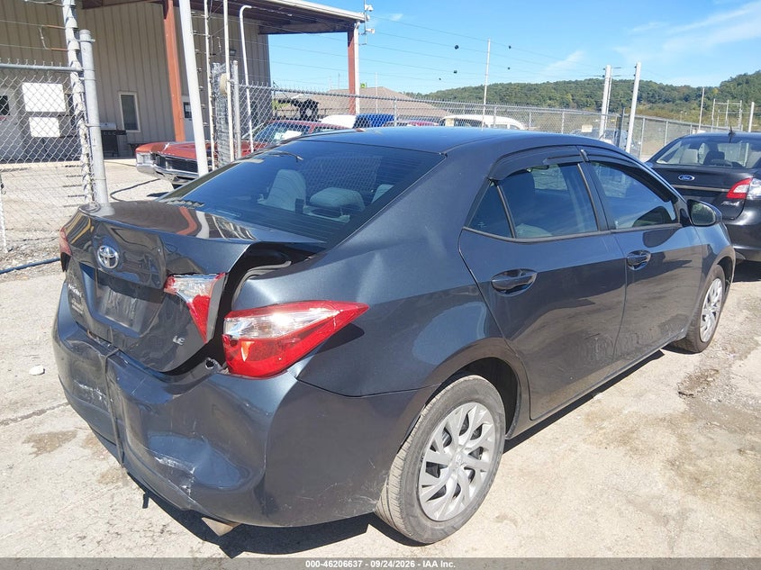 Vin: 2t1burhe6hc850153, lot: 46706549, toyota corolla le 20174