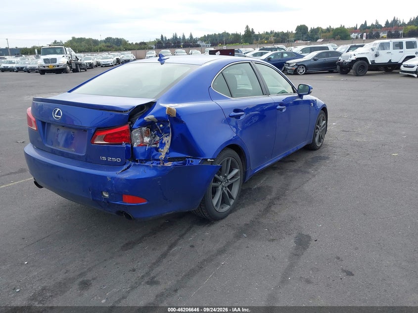 Vin: jthbf5c21b5156487, lot: 46706558, lexus is 250 20114