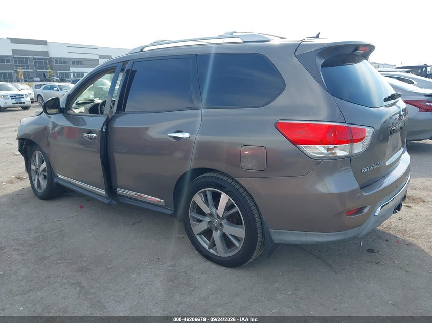 Vin: 5n1ar2mn0dc611366, lot: 46706591, nissan pathfinder platinum 20133