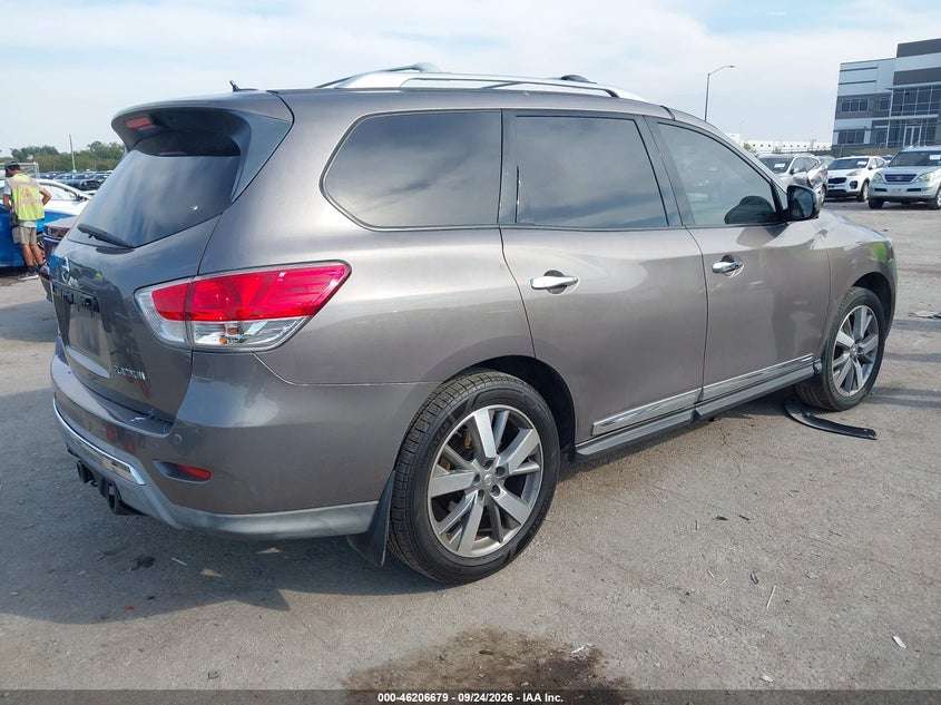 Vin: 5n1ar2mn0dc611366, lot: 46706591, nissan pathfinder platinum 20134
