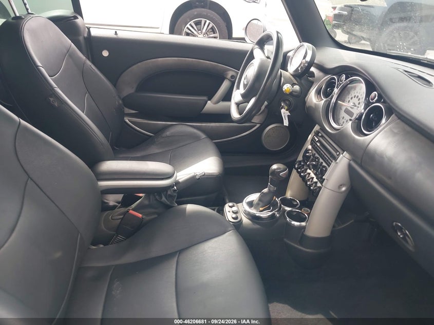 MINI COOPER S 2008 VIN WMWRH33548TL96823