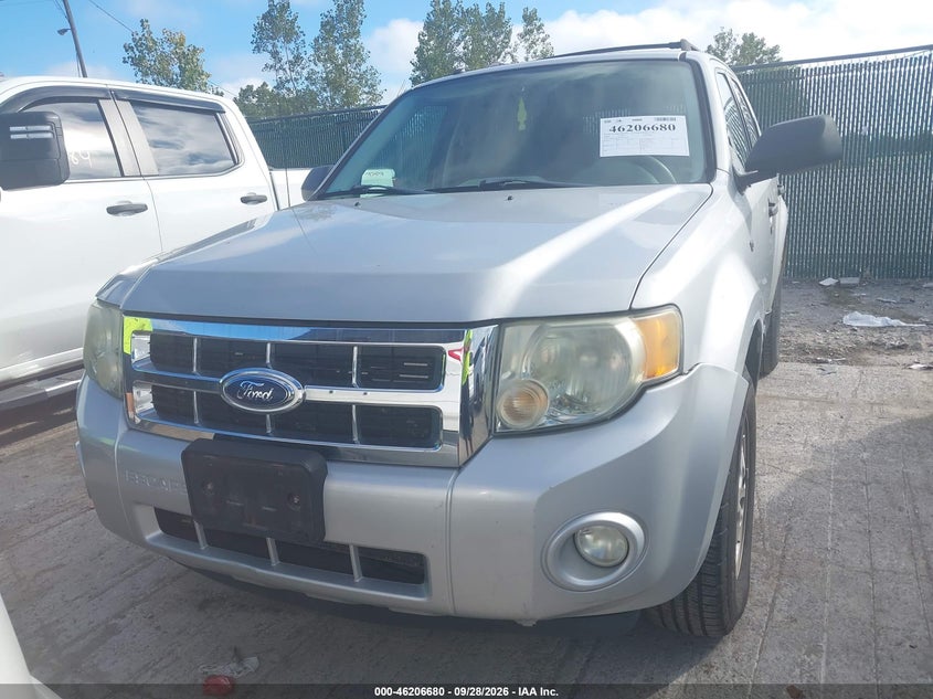 FORD ESCAPE 2008 VIN 1FMCU031X8KE62180