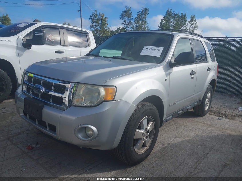 FORD ESCAPE 2008 VIN 1FMCU031X8KE62180