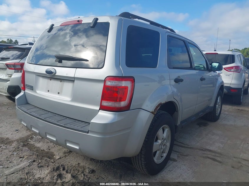 FORD ESCAPE 2008 VIN 1FMCU031X8KE62180