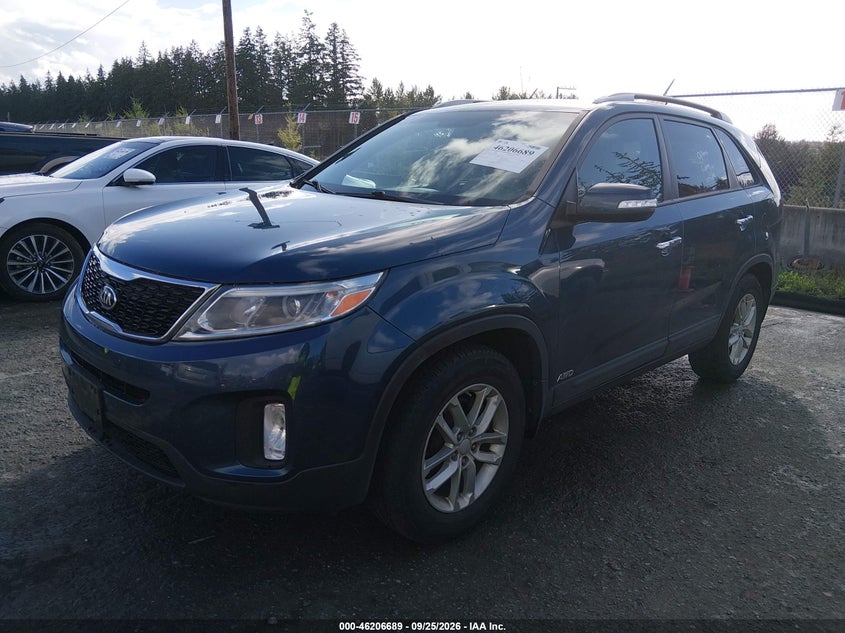 2015 Kia Sorento, Звичайний знос, IAAI, VIN 5XYKTDA66FG600955 — фото 2