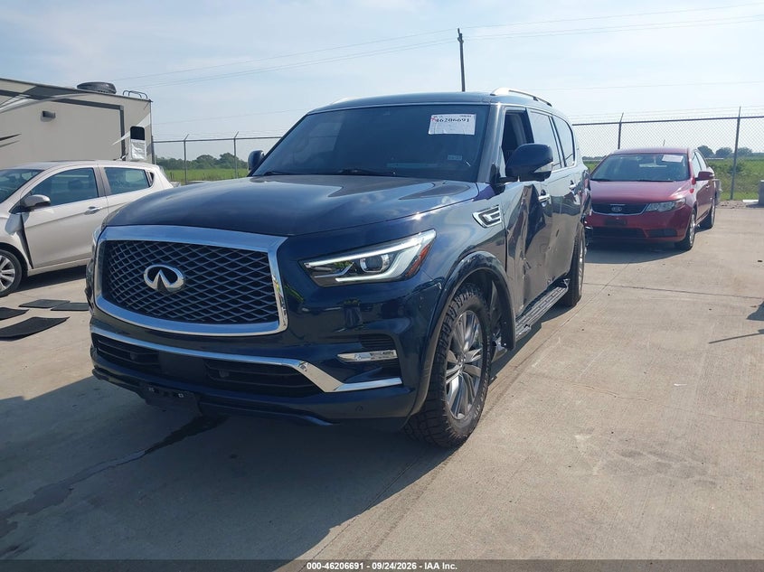 Vin: jn8az2ae2n9291365, lot: 46706603, infiniti qx80 luxe awd 20222