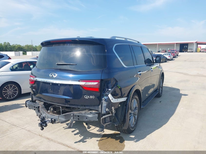 Vin: jn8az2ae2n9291365, lot: 46706603, infiniti qx80 luxe awd 20224
