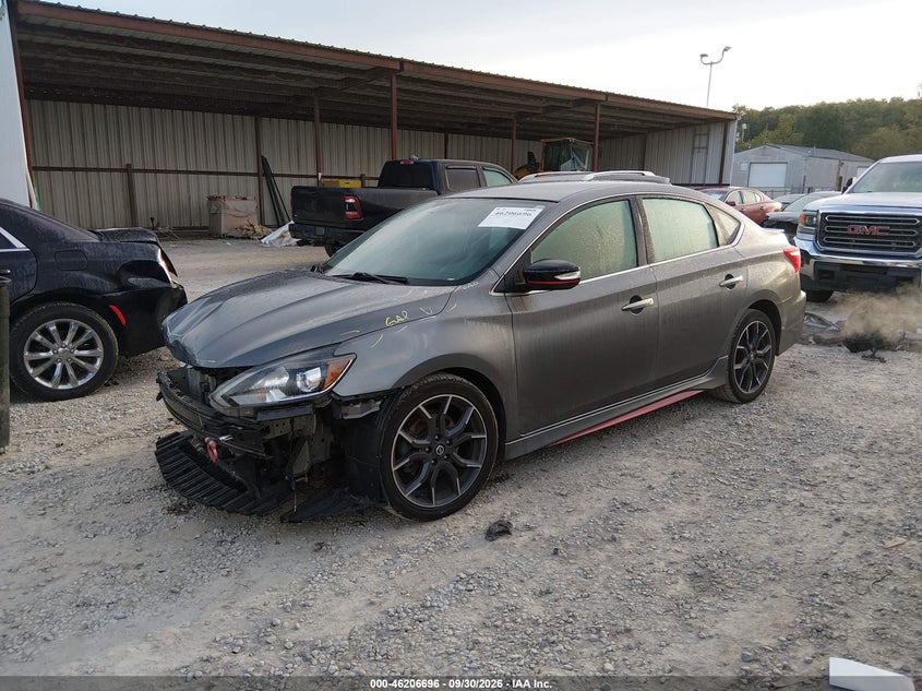 NISSAN SENTRA 2018 VIN 3N1CB7AP8JY236370
