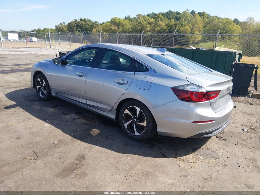 Vin: 19xze4f51me009239, lot: 46706619, honda insight ex 20213