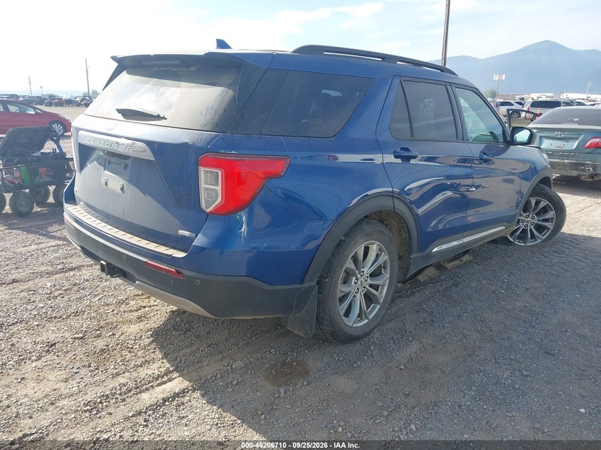 Vin: 1fmsk8dh6lga73821, lot: 46706622, ford explorer xlt 20204