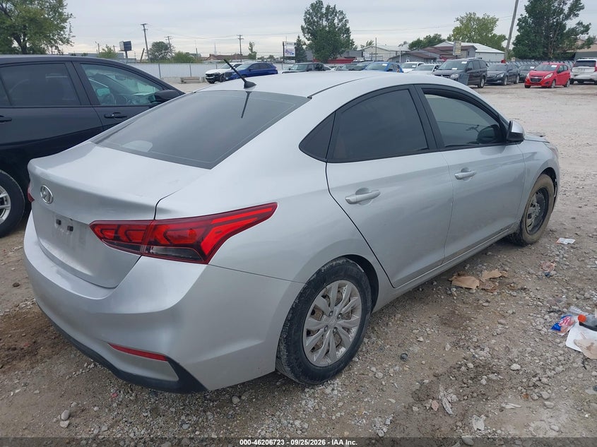 Vin: 3kpc24a66le118518, lot: 46706636, hyundai accent se 20204