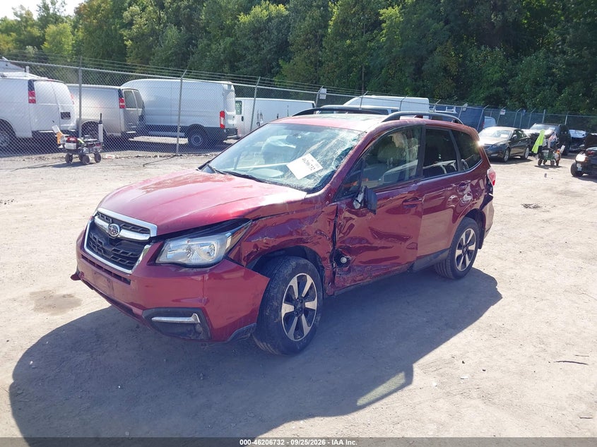 2018 Subaru Forester, Лівий перед, IAAI, VIN JF2SJAGC0JH526533 — фото 2