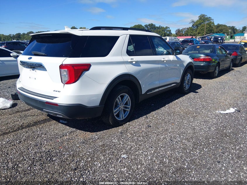 Vin: 1fmsk8dh3nga89526, lot: 46706649, ford explorer xlt 20224