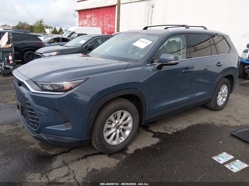 Vin: 5tdacab5xrs022477, lot: 46706654, toyota grand highlander hybrid xle 20242
