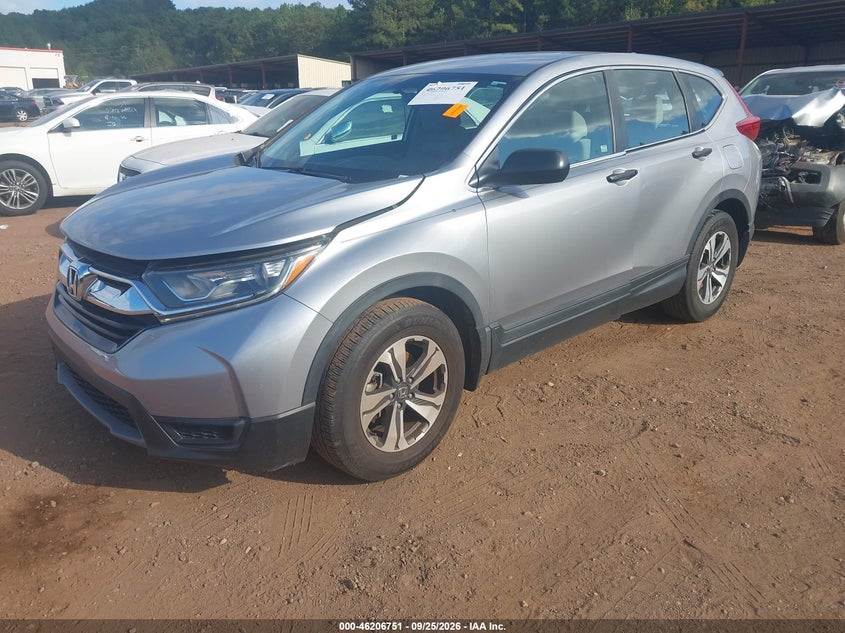 2018 Honda Cr-V Lx, Удар сзади, IAAI, VIN 5J6RW5H32JL001923 — фото 2