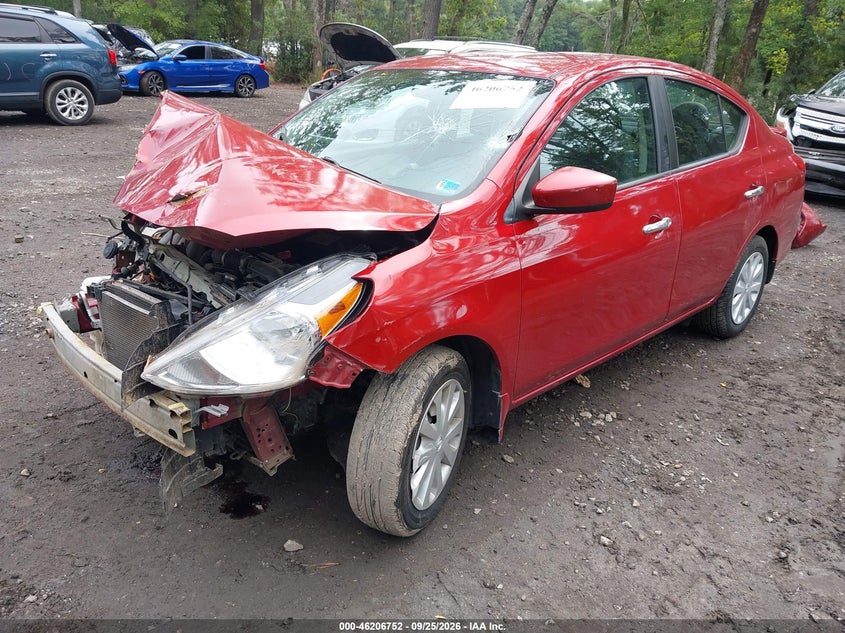 Vin: 3n1cn7ap6fl816101, lot: 46706664, nissan versa 1.6 s/1.6 sl/1.6 sv/s/s plus/sl 20152