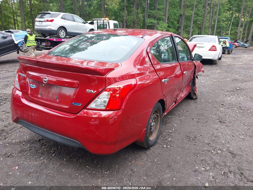 Vin: 3n1cn7ap6fl816101, lot: 46706664, nissan versa 1.6 s/1.6 sl/1.6 sv/s/s plus/sl 20154