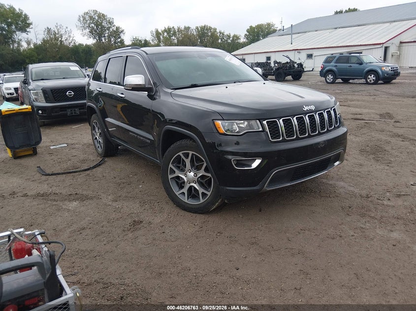 Vin: 1c4rjfbg6kc692672, lot: 46706675, jeep grand cherokee limited 4x4 2019 img_1