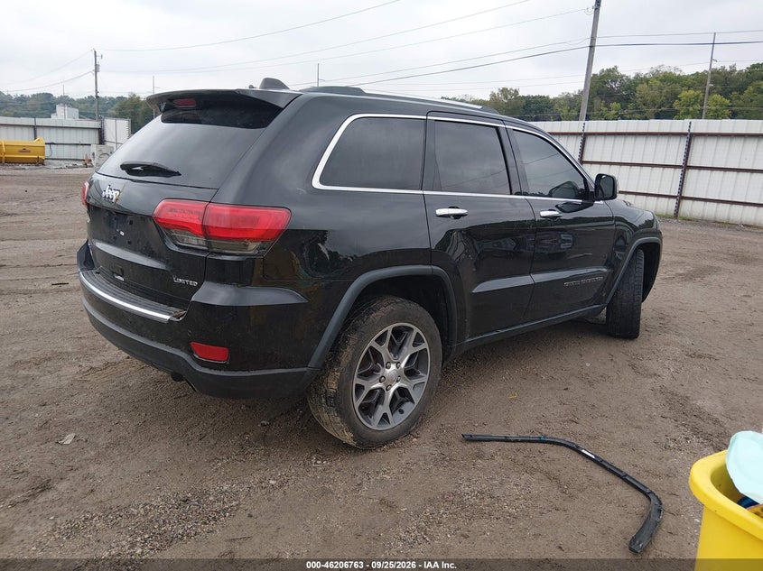 Vin: 1c4rjfbg6kc692672, lot: 46706675, jeep grand cherokee limited 4x4 20194