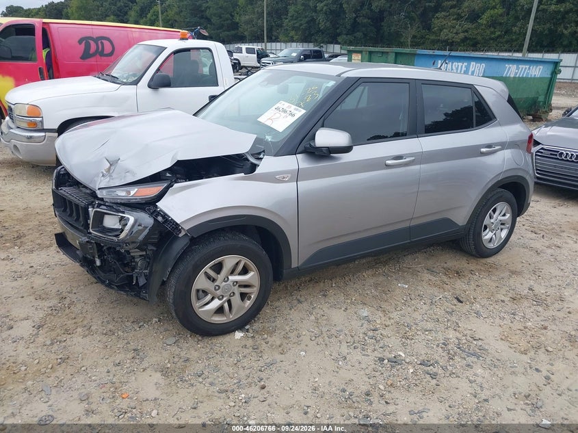 Vin: kmhrb8a30tu432783, lot: 46706678, hyundai venue se 20262