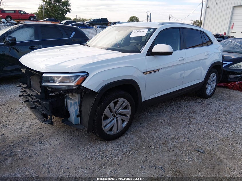 Vin: 1v21e2ca5lc228003, lot: 46706680, volkswagen atlas cross sport 3.6l v6 se w/technology/3.6l v6 se w/technology r-line 20202