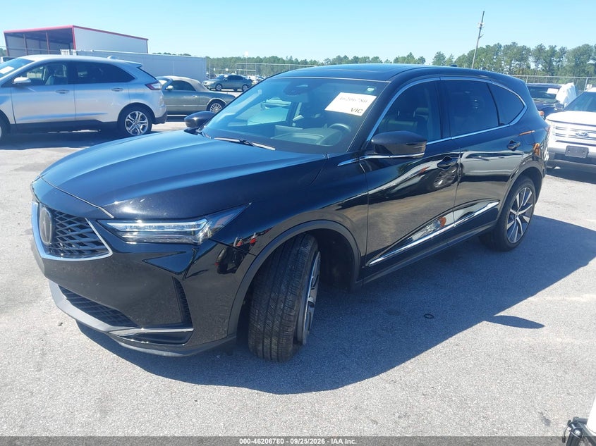 Vin: 5j8ye1h45sl015436, lot: 46706692, acura mdx technology package 20252