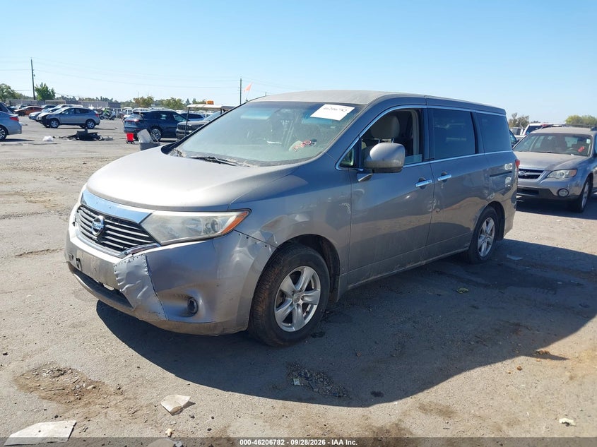 Vin: jn8ae2kp5c9051414, lot: 46706694, nissan quest sv 20122