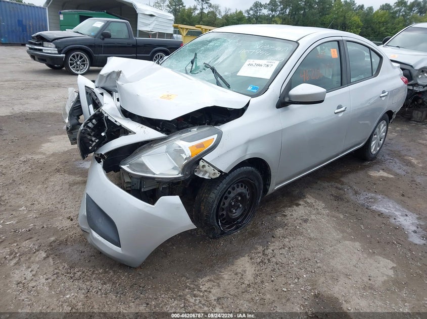 Vin: 3n1cn7ap6hl813895, lot: 46706699, nissan versa 1.6 s/1.6 s+/1.6 sl/1.6 sv 20172