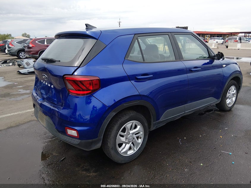 Vin: kmhrb8a36mu121277, lot: 46706715, hyundai venue se 20214