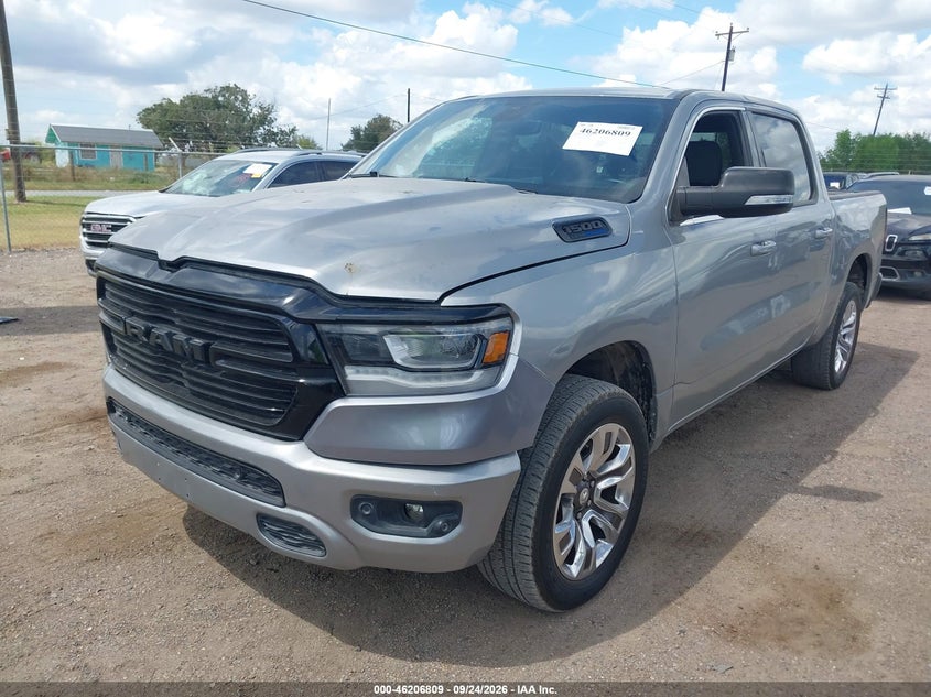 Vin: 1c6rreft5nn219498, lot: 46706721, ram 1500 lone star  4x2 5'7 box 20222