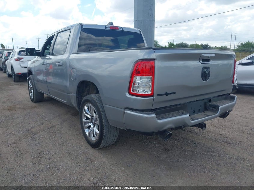 Vin: 1c6rreft5nn219498, lot: 46706721, ram 1500 lone star  4x2 5'7 box 20223