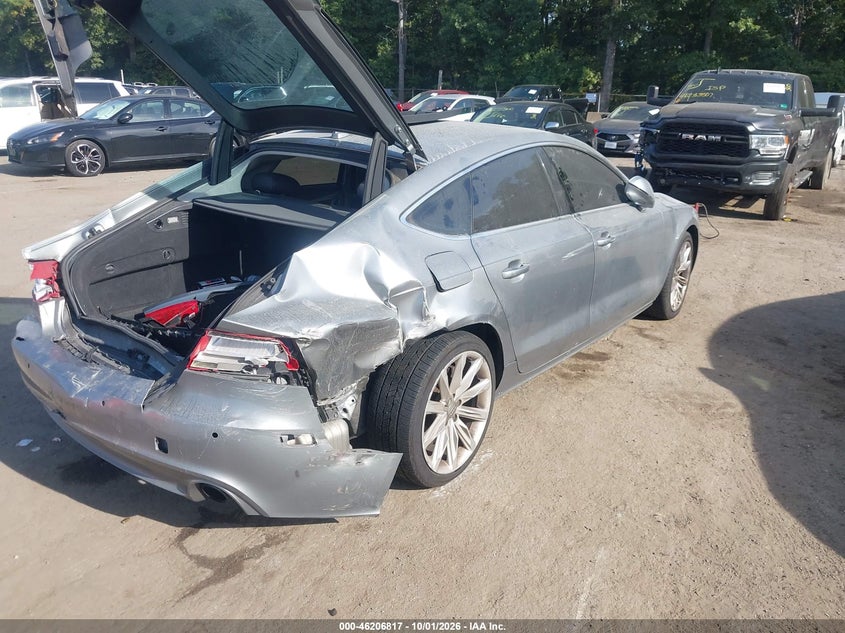AUDI A7 2013 VIN WAUWGCFC4DN125095