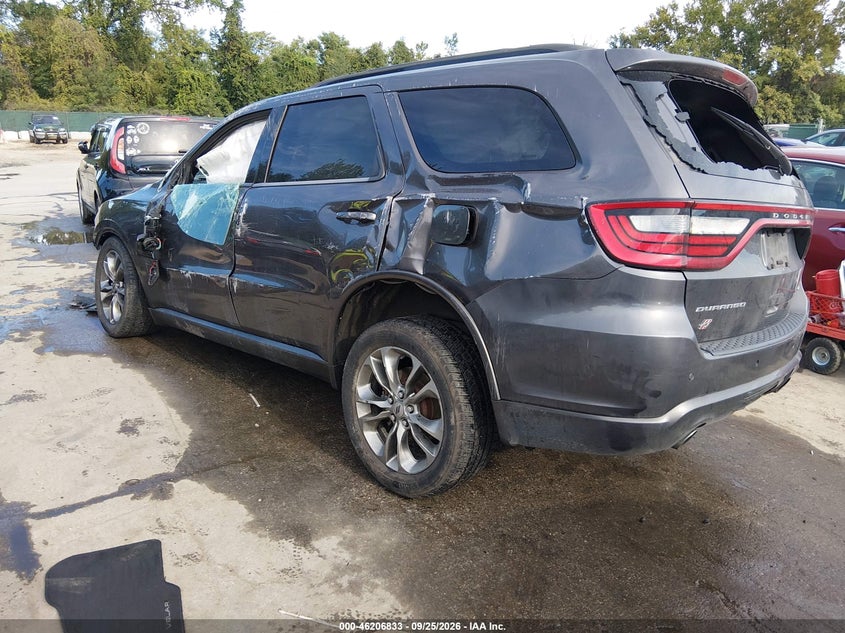 Vin: 1c4rdjdg6kc536459, lot: 46706746, dodge durango gt plus awd 20193