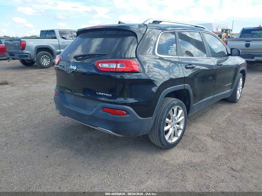 Vin: 1c4pjldb9gw165478, lot: 46706748, jeep cherokee limited 20164