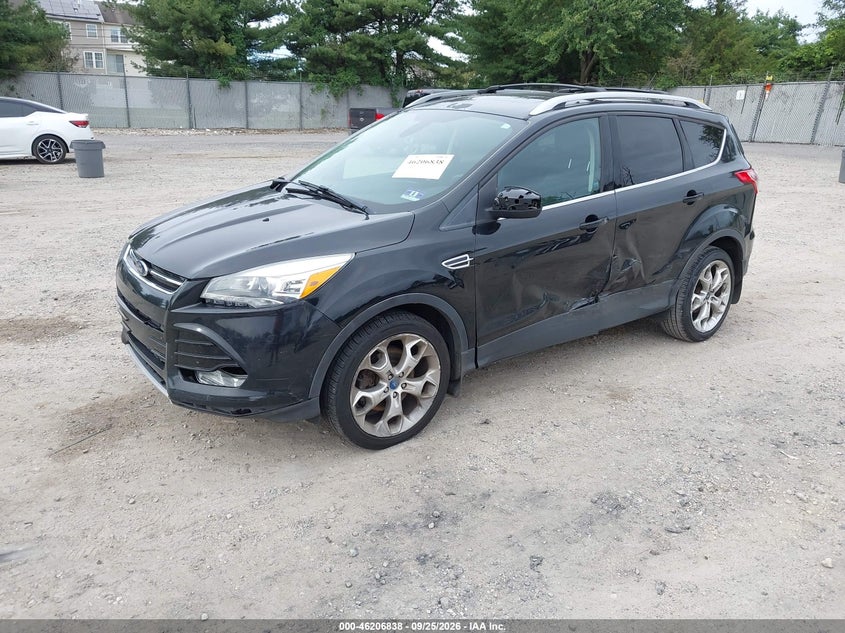 2013 Ford Escape, Удар ззаду, IAAI, VIN 1FMCU9J92DUA83492 — фото 2