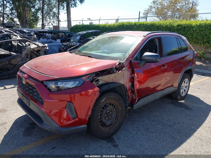 Vin: 2t3h1rfv8kw013410, lot: 46706754, toyota rav4 le 20192