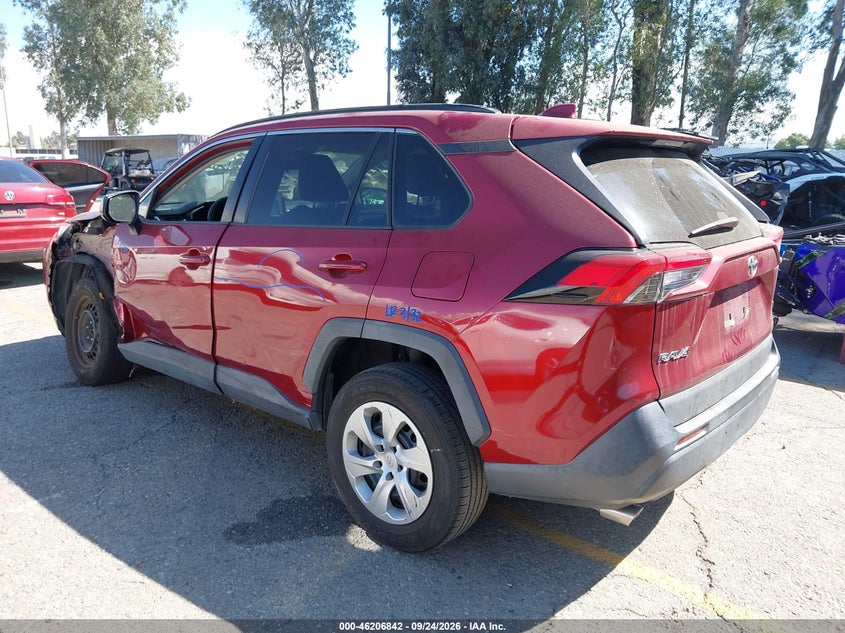 Vin: 2t3h1rfv8kw013410, lot: 46706754, toyota rav4 le 20193