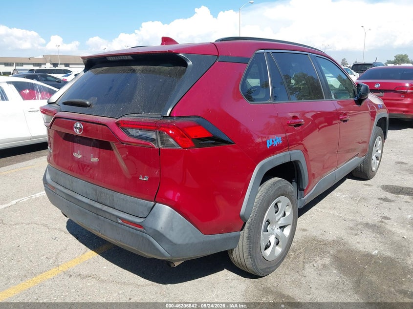 Vin: 2t3h1rfv8kw013410, lot: 46706754, toyota rav4 le 20194