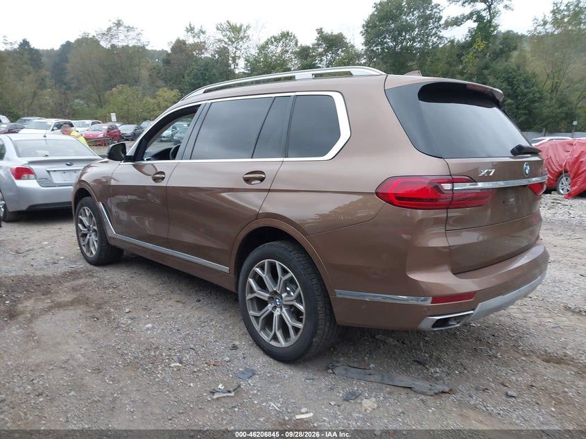 Vin: 5uxcw2c55klb43866, lot: 46706757, bmw x7 xdrive40i 20193