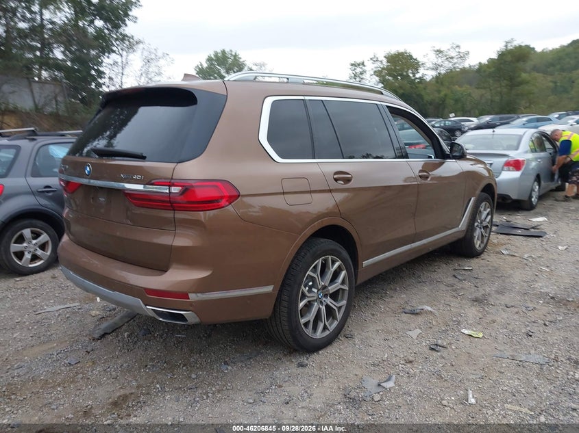 Vin: 5uxcw2c55klb43866, lot: 46706757, bmw x7 xdrive40i 20194